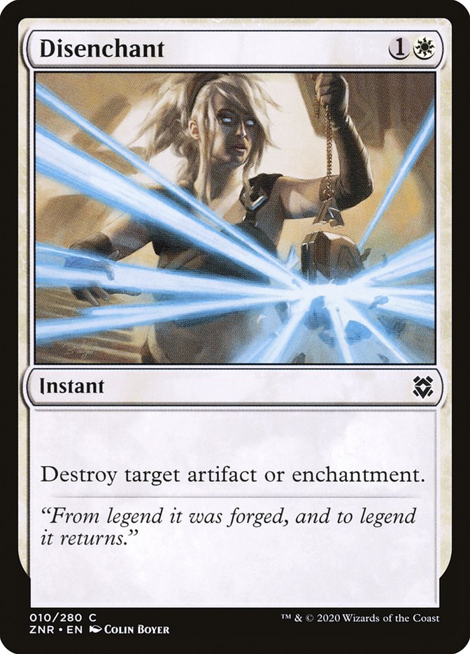 Disenchant [Zendikar Rising] | Game Haven TX