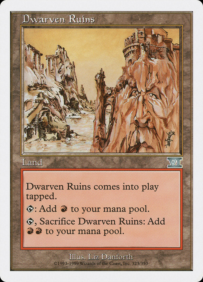 Dwarven Ruins [Classic Sixth Edition] | Game Haven TX