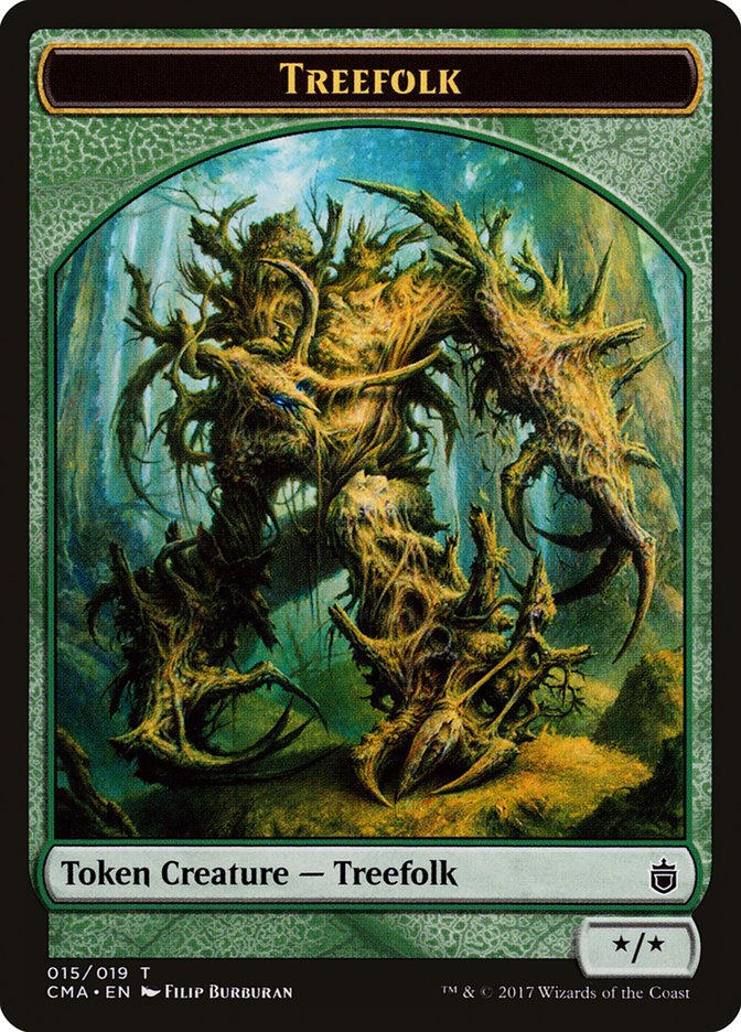 Treefolk [Commander Anthology Tokens] | Game Haven TX