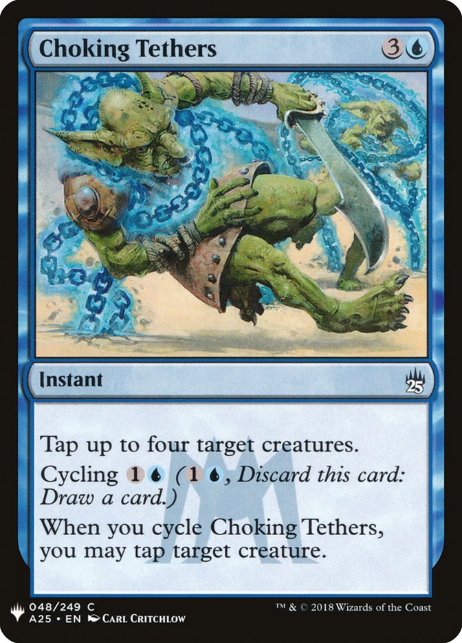 Choking Tethers [Mystery Booster] | Game Haven TX