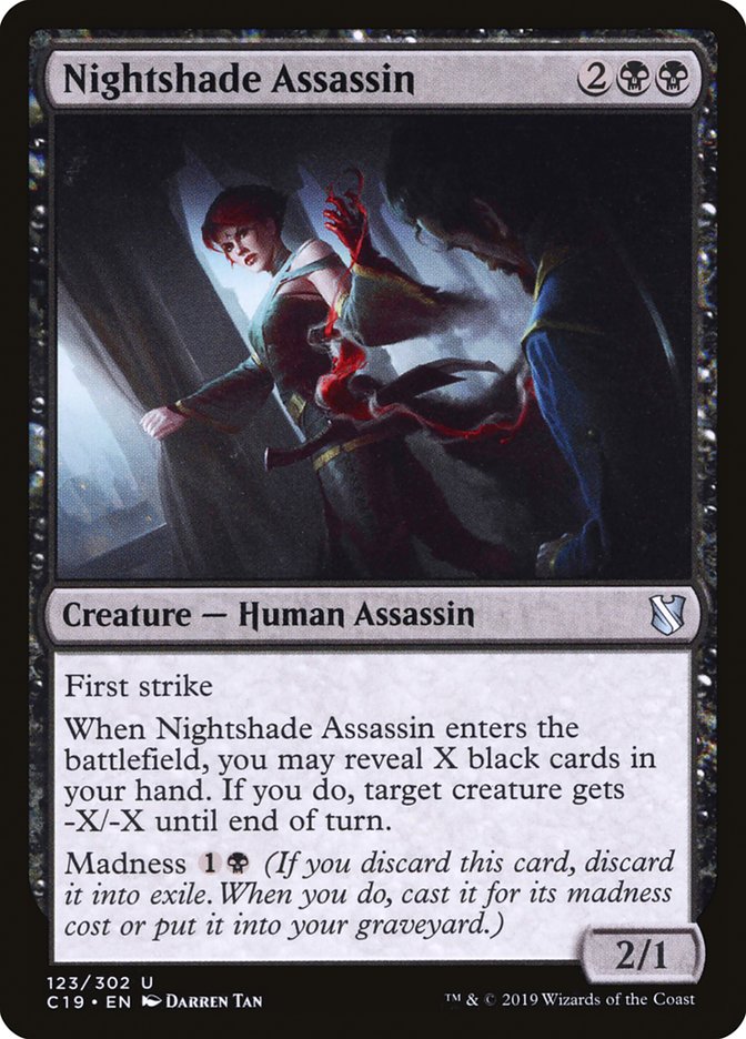 Nightshade Assassin [Commander 2019] | Game Haven TX
