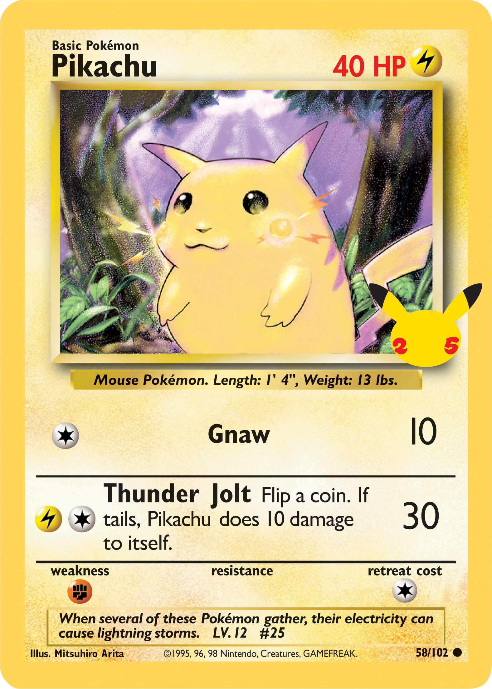 Pikachu (58/102) (Jumbo Card) [First Partner Pack] | Game Haven TX