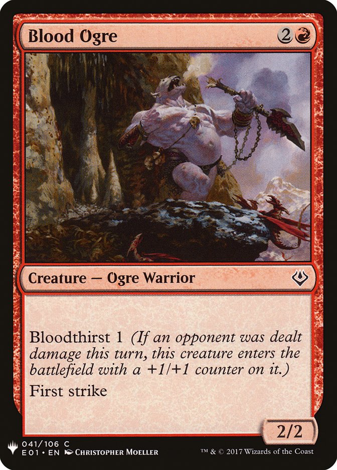 Blood Ogre [Mystery Booster] | Game Haven TX