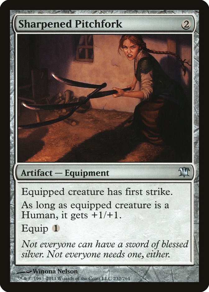 Sharpened Pitchfork [Innistrad] | Game Haven TX