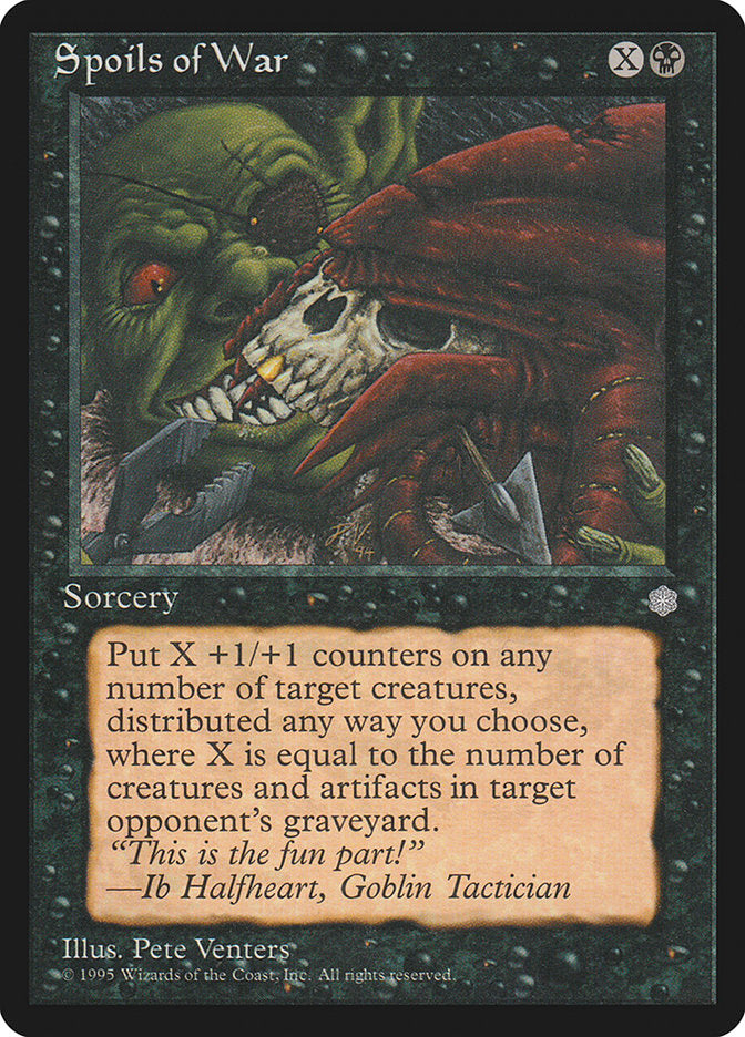 Spoils of War [Ice Age] | Game Haven TX