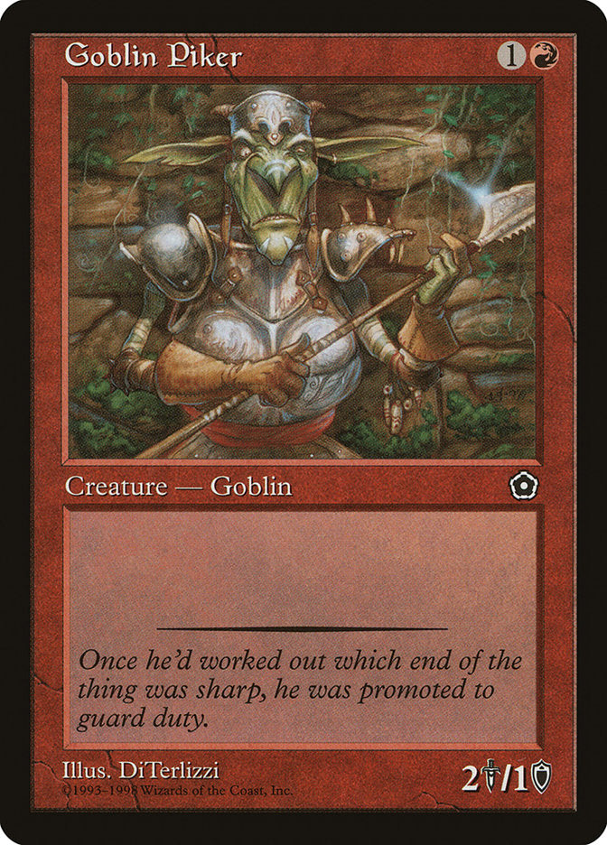 Goblin Piker [Portal Second Age] | Game Haven TX