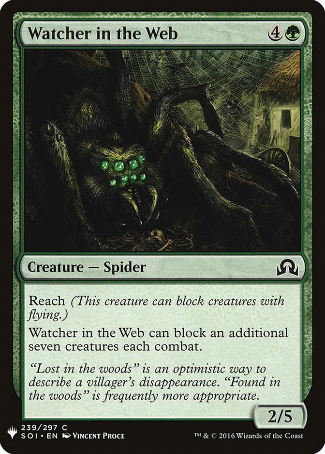 Watcher in the Web [Mystery Booster] | Game Haven TX