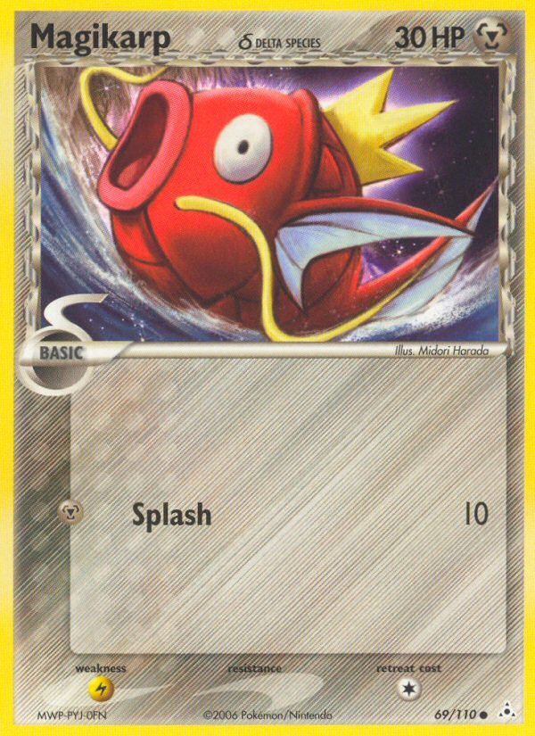 Magikarp (69/110) (Delta Species) [EX: Holon Phantoms] | Game Haven TX