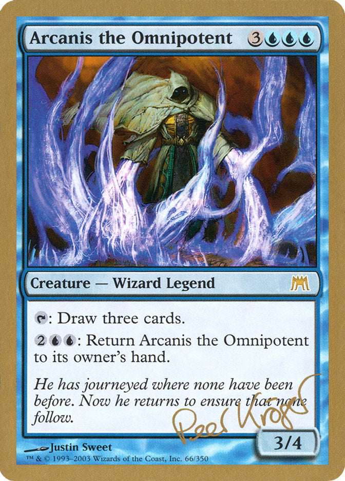 Arcanis the Omnipotent (Peer Kroger) [World Championship Decks 2003] | Game Haven TX