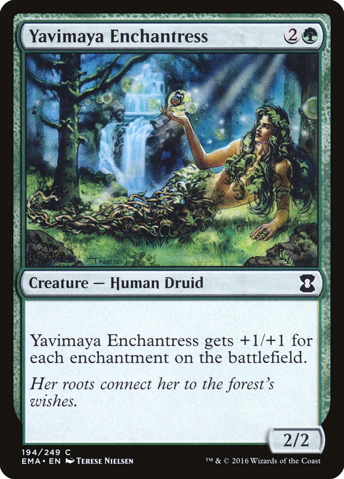 Yavimaya Enchantress [Eternal Masters] | Game Haven TX