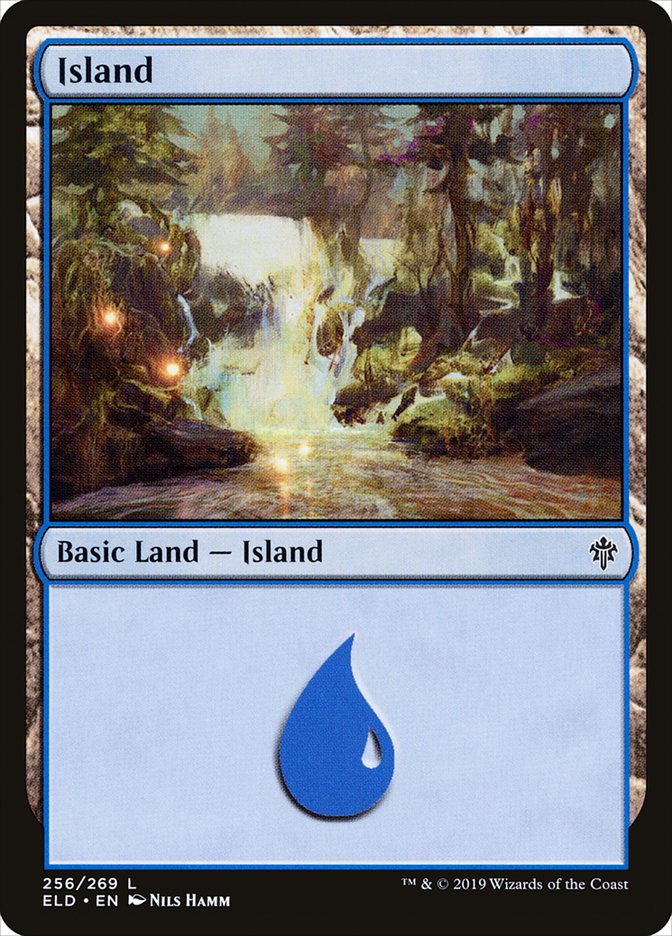 Island (256) [Throne of Eldraine] | Game Haven TX