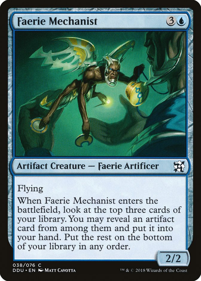 Faerie Mechanist [Duel Decks: Elves vs. Inventors] | Game Haven TX