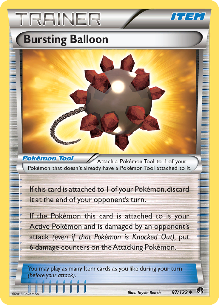 Bursting Balloon (97/122) [XY: BREAKpoint] | Game Haven TX