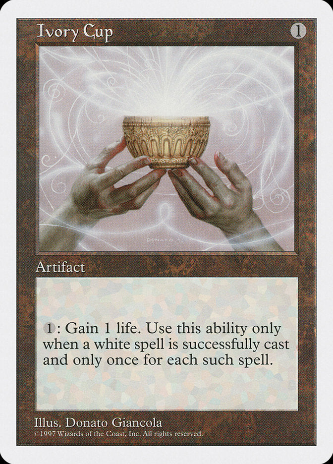 Ivory Cup [Fifth Edition] | Game Haven TX