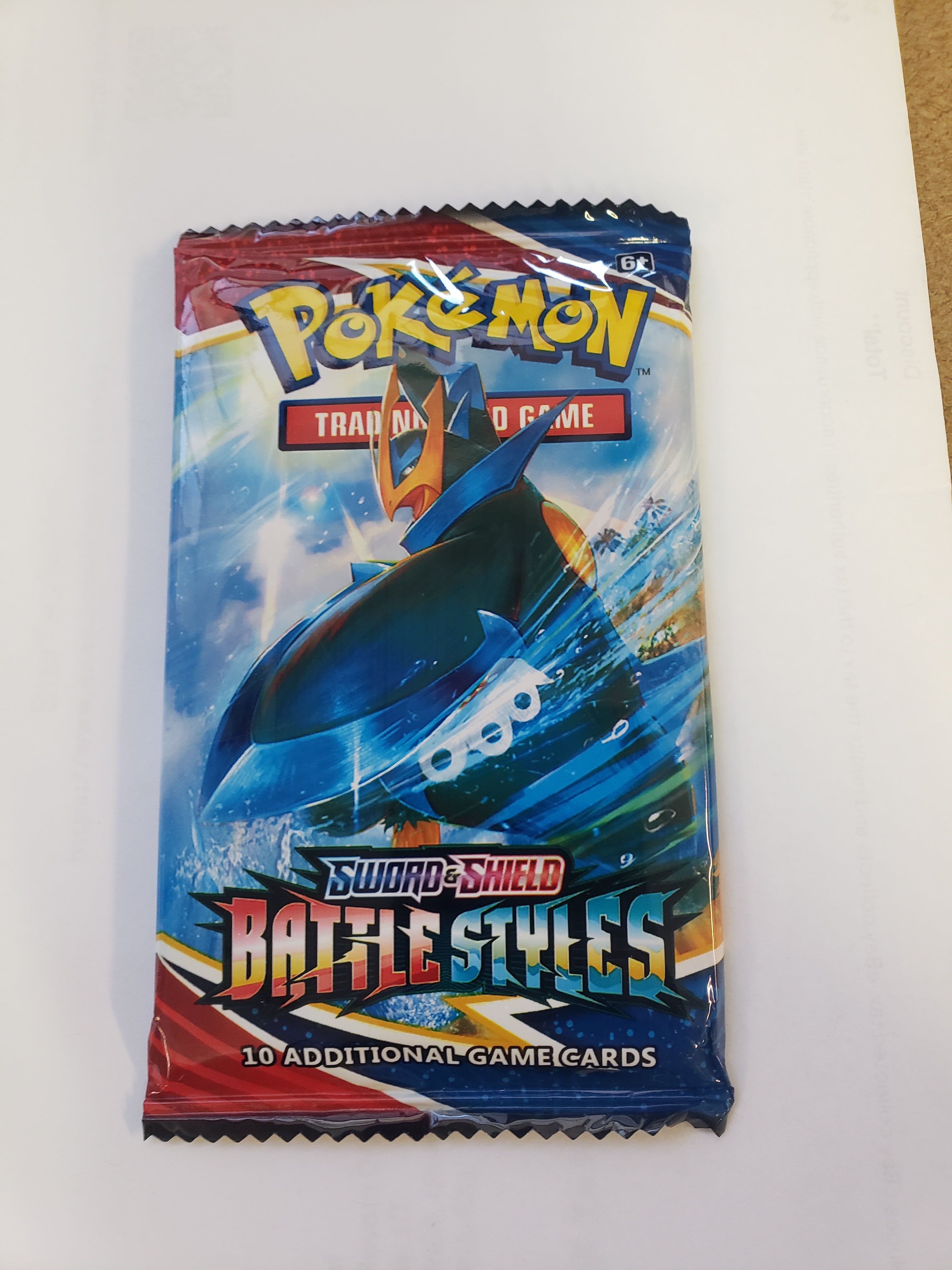 Sword & Shield Battle Styles 10 Card Pack | Game Haven TX