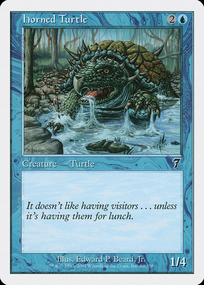 Horned Turtle [Seventh Edition] | Game Haven TX