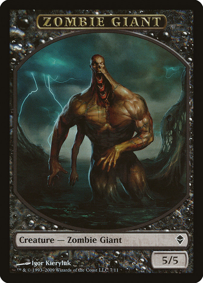 Zombie Giant [Zendikar Tokens] | Game Haven TX