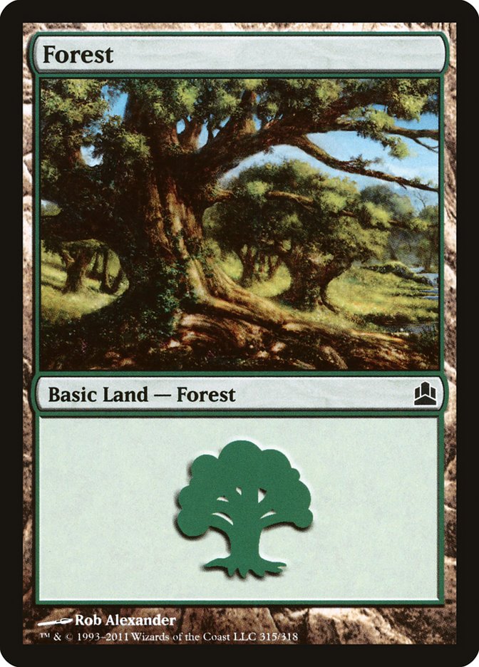 Forest [Commander 2011] | Game Haven TX