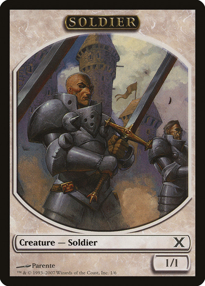 Soldier [Tenth Edition Tokens] | Game Haven TX