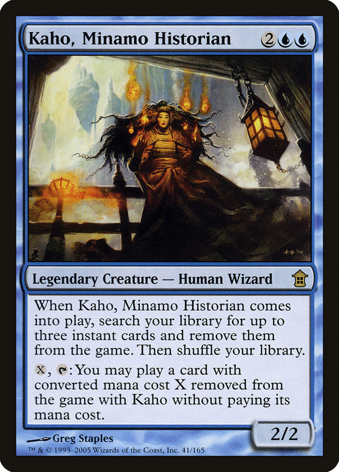 Kaho, Minamo Historian [Saviors of Kamigawa] | Game Haven TX
