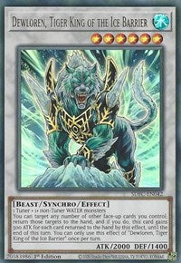 Dewloren, Tiger King of the Ice Barrier [SDFC-EN042] Ultra Rare | Game Haven TX