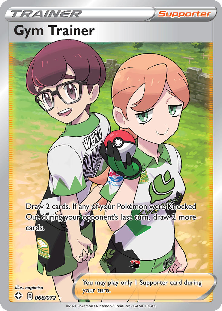 Gym Trainer (068/072) [Sword & Shield: Shining Fates] | Game Haven TX