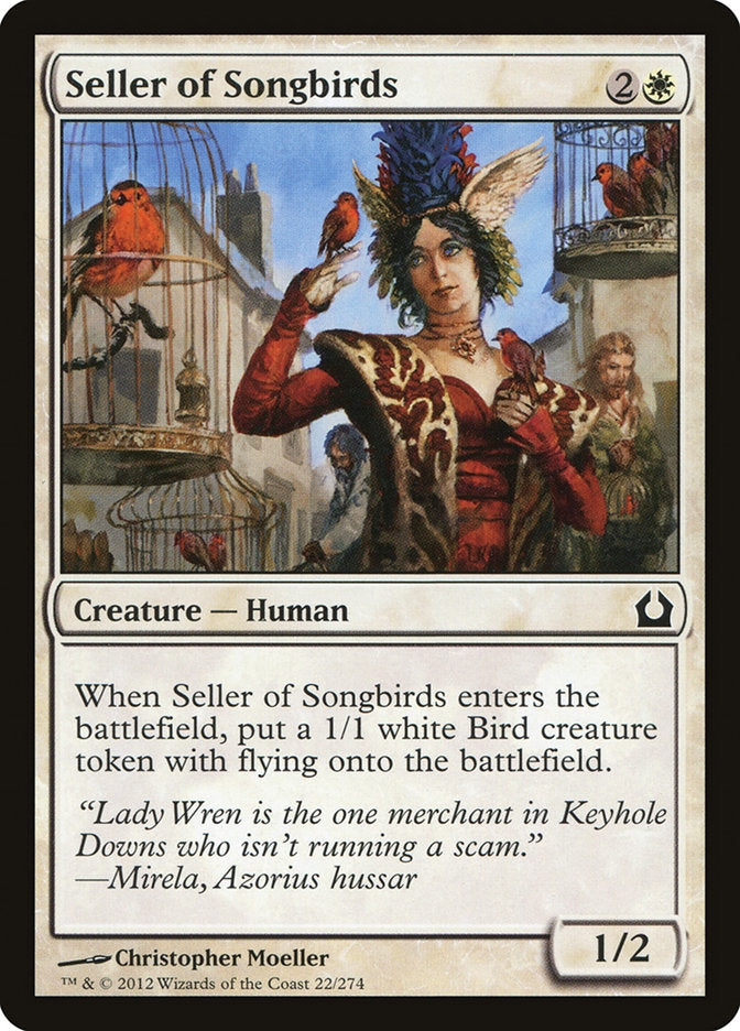 Seller of Songbirds [Return to Ravnica] | Game Haven TX