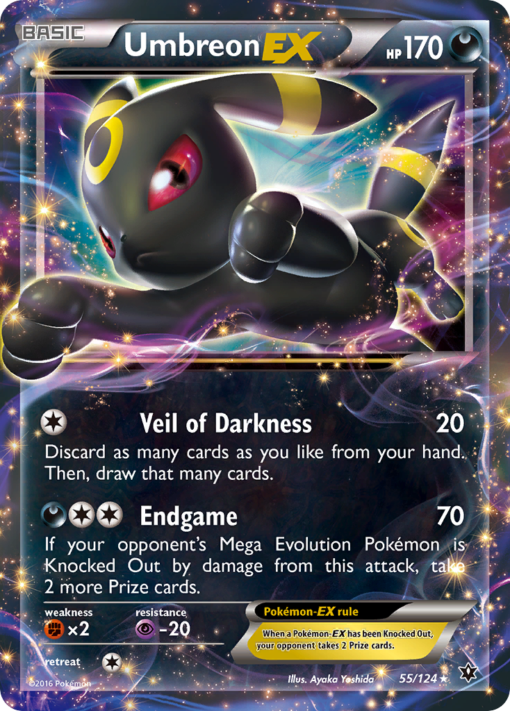 Umbreon EX (55/124) [XY: Fates Collide] | Game Haven TX