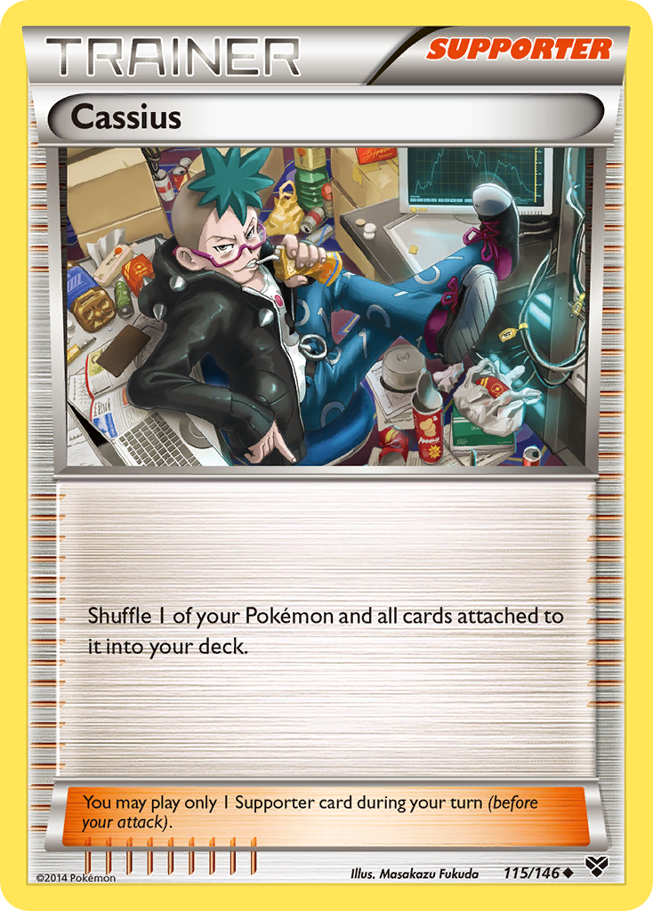 Cassius (115/146) [XY: Base Set] | Game Haven TX