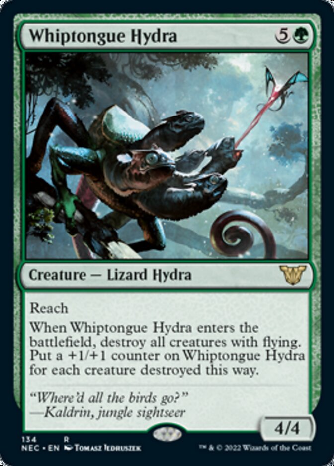 Whiptongue Hydra [Kamigawa: Neon Dynasty Commander] | Game Haven TX