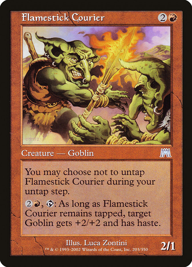 Flamestick Courier [Onslaught] | Game Haven TX