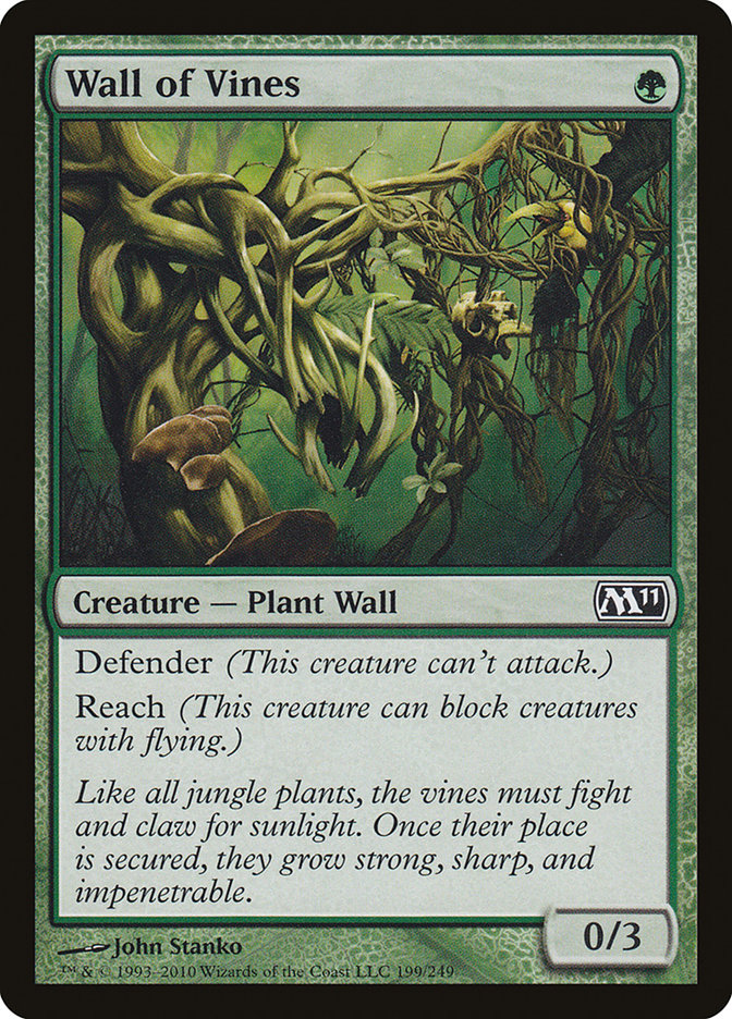 Wall of Vines [Magic 2011] | Game Haven TX