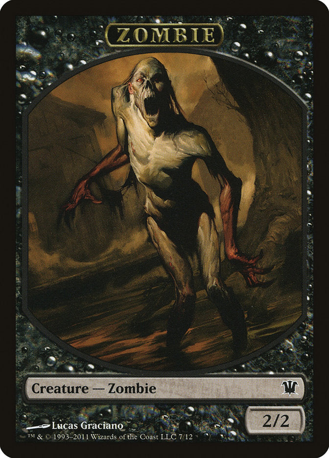 Zombie (7/12) [Innistrad Tokens] | Game Haven TX