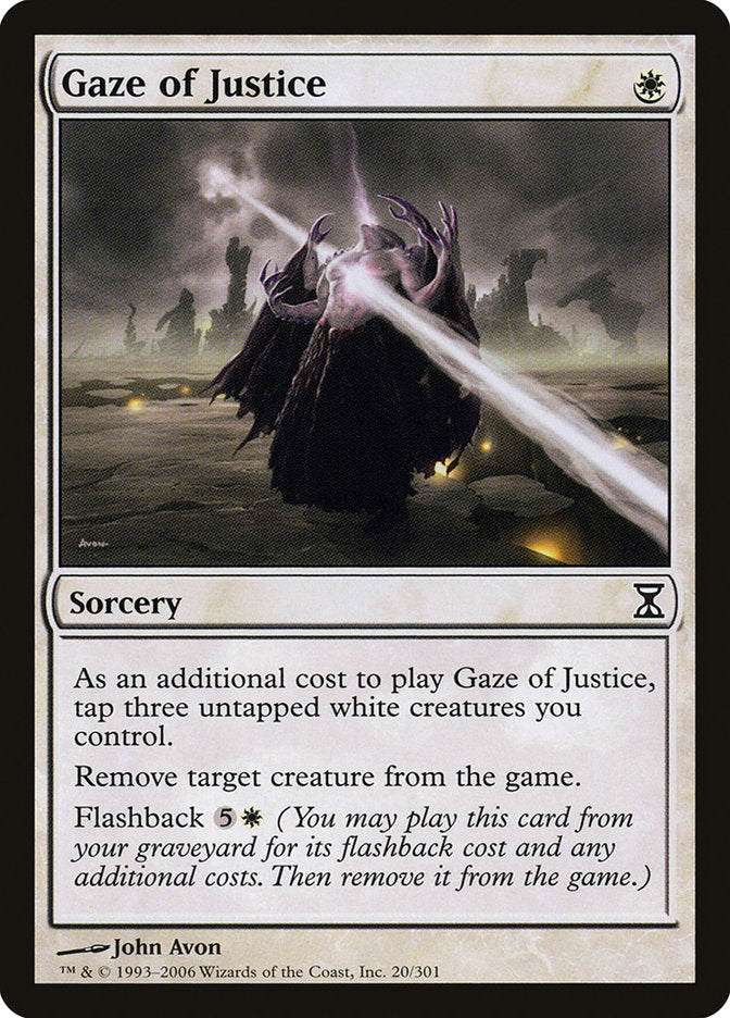 Gaze of Justice [Time Spiral] | Game Haven TX