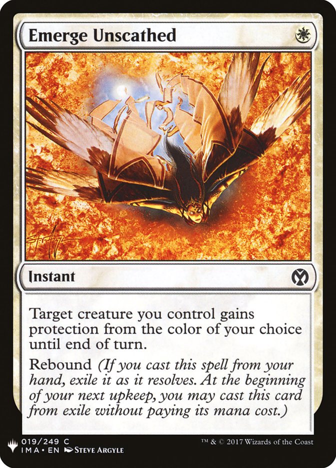Emerge Unscathed [Mystery Booster] | Game Haven TX