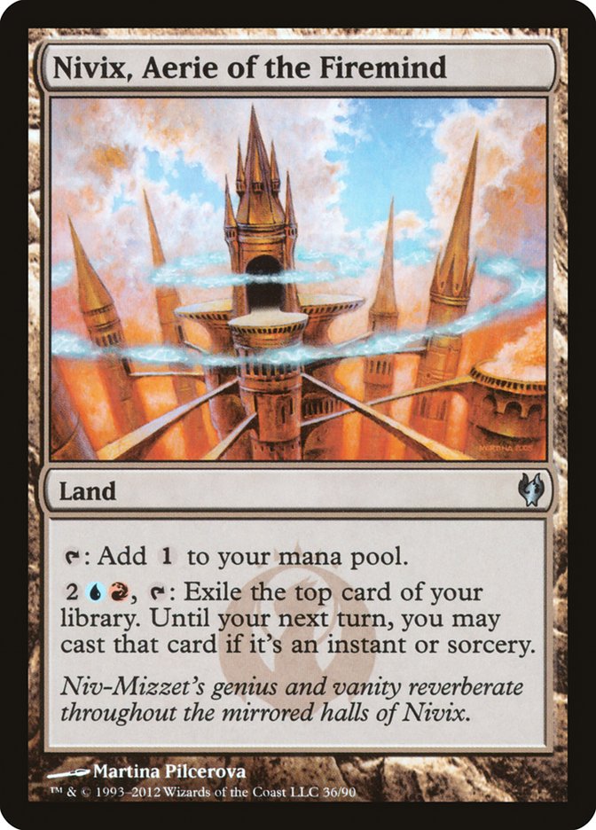 Nivix, Aerie of the Firemind [Duel Decks: Izzet vs. Golgari] | Game Haven TX
