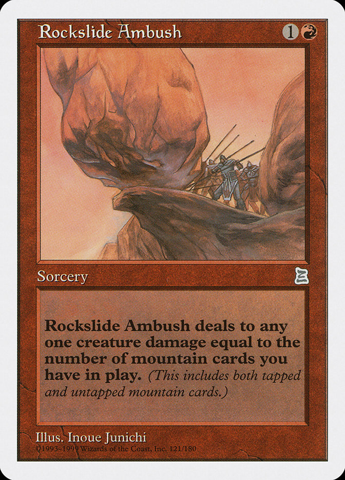 Rockslide Ambush [Portal Three Kingdoms] | Game Haven TX