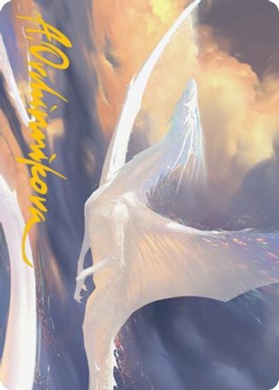 Timeless Dragon Art Card [Modern Horizons 2 Art Series] | Game Haven TX