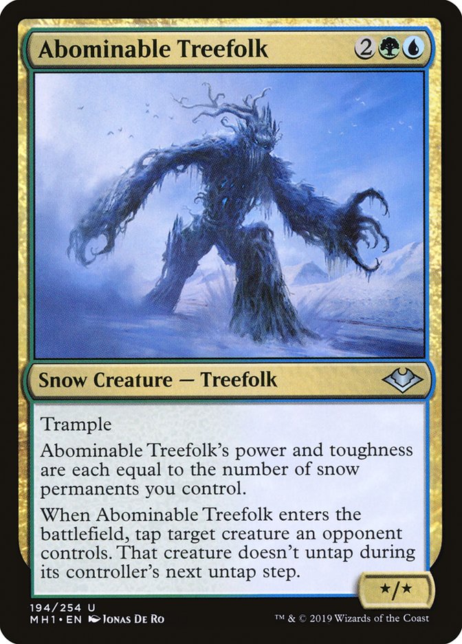 Abominable Treefolk [Modern Horizons] | Game Haven TX