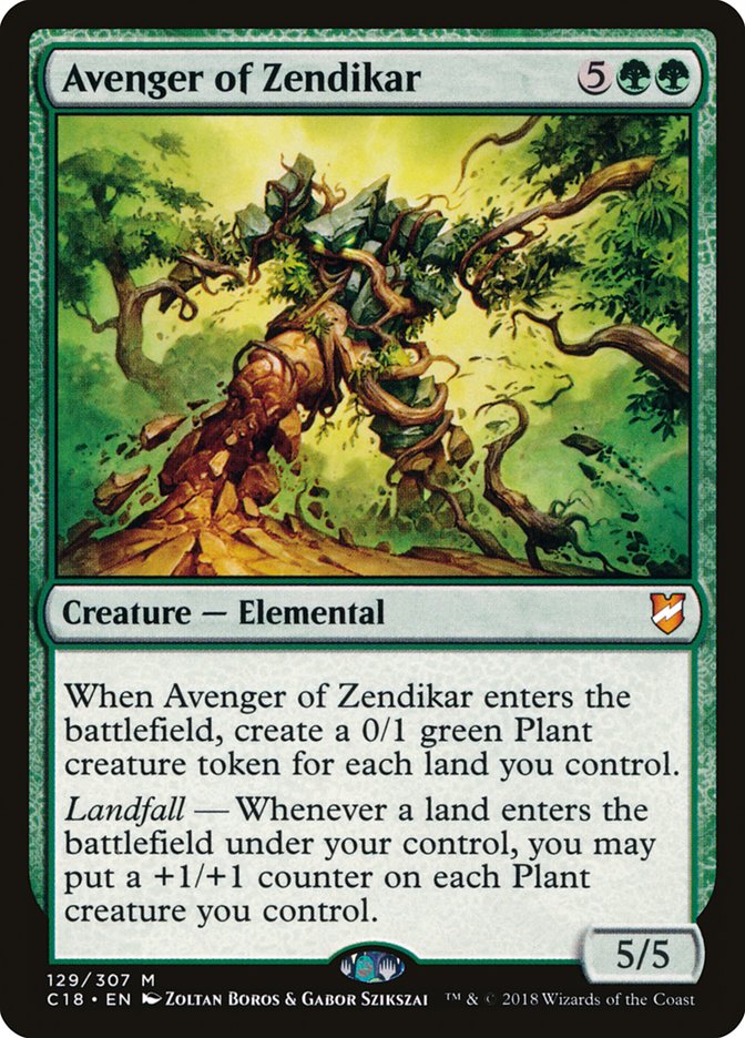 Avenger of Zendikar [Commander 2018] | Game Haven TX