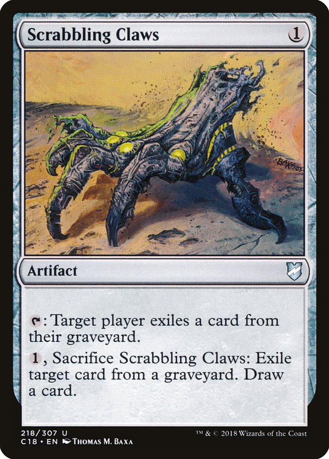Scrabbling Claws [Commander 2018] | Game Haven TX