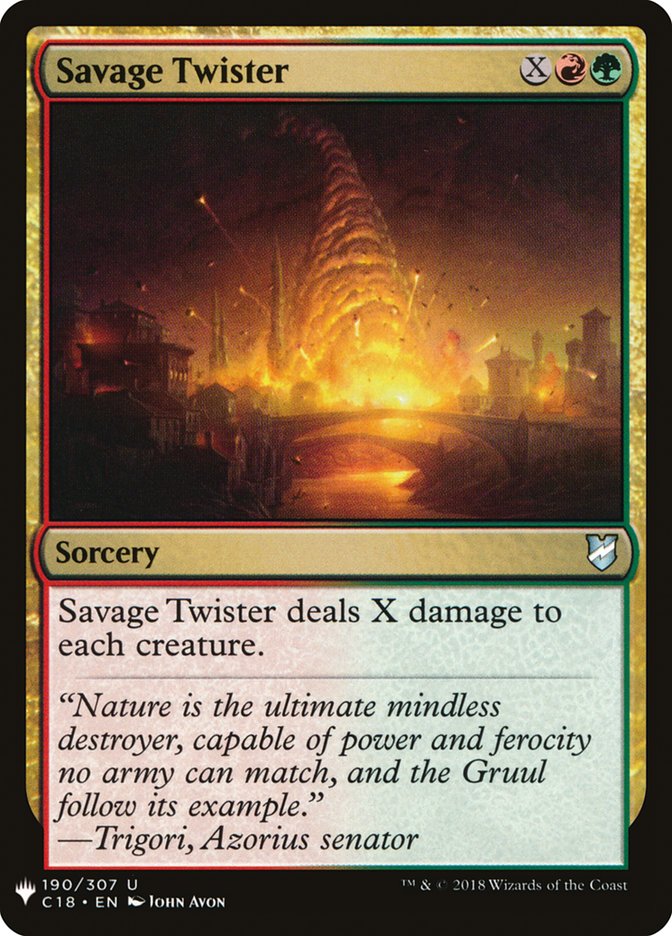 Savage Twister [Mystery Booster] | Game Haven TX