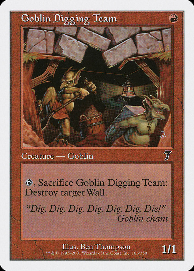Goblin Digging Team [Seventh Edition] | Game Haven TX
