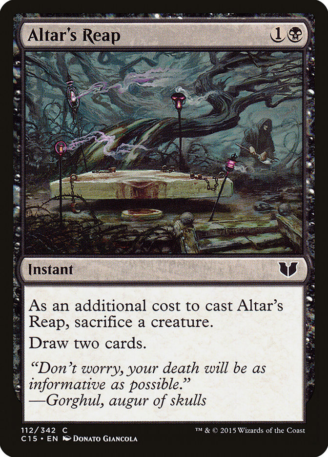 Altar's Reap [Commander 2015] | Game Haven TX