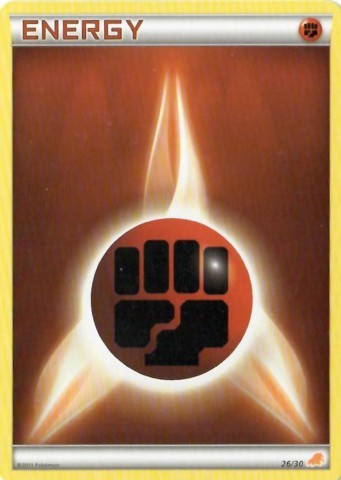 Fighting Energy (26/30) [Black & White: Trainer Kit - Excadrill] | Game Haven TX