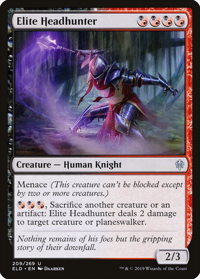 Elite Headhunter [Throne of Eldraine] | Game Haven TX