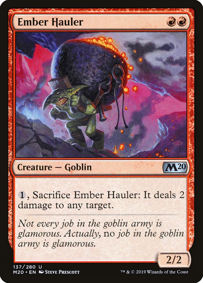 Ember Hauler [Core Set 2020] | Game Haven TX