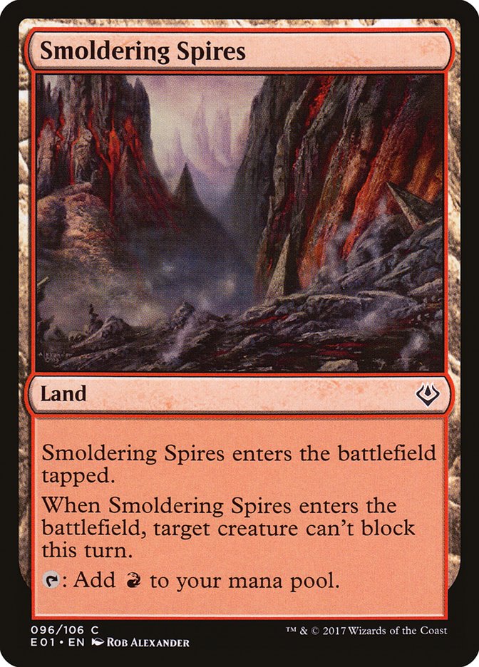 Smoldering Spires [Archenemy: Nicol Bolas] | Game Haven TX