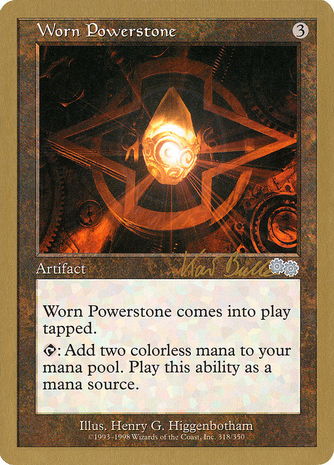 Worn Powerstone (Kai Budde) [World Championship Decks 1999] | Game Haven TX