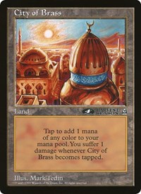 City of Brass (4th Place) (Oversized) [Oversize Cards] | Game Haven TX